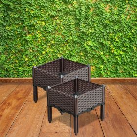 SOGA 2X 40cm Raised Planter Box  Garden Bed with Legs